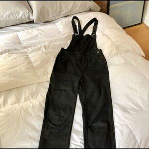 Madewell XS Black Overalls
